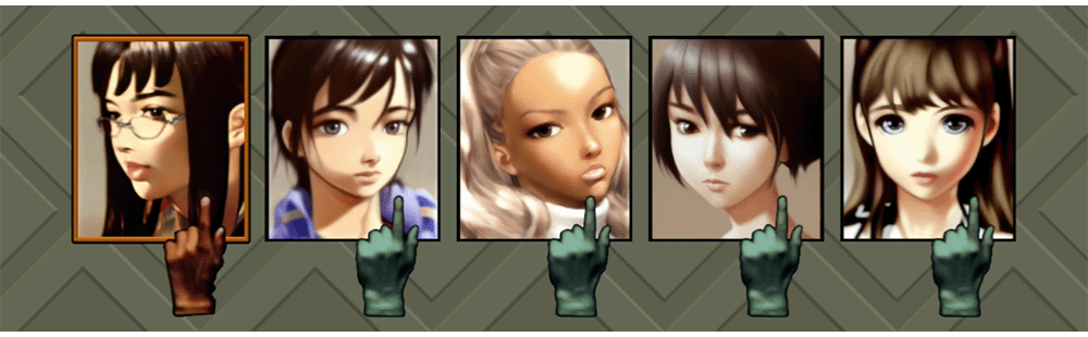 You need to see Front Mission 3 Remake's redone Network graphics and photographs