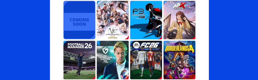 Sega and Atlus' Tokyo Game Show 2025 website reveals their booth lineup