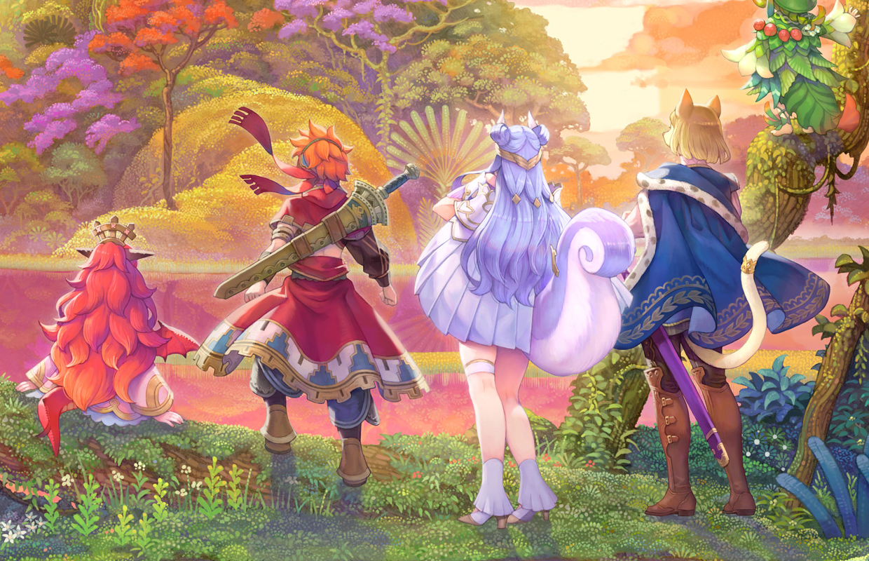 Visions of Mana  Announce Trailer 