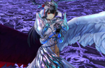 Wield a gigantic arm with Arnas's Armor Form in Yoru no Nai Kuni