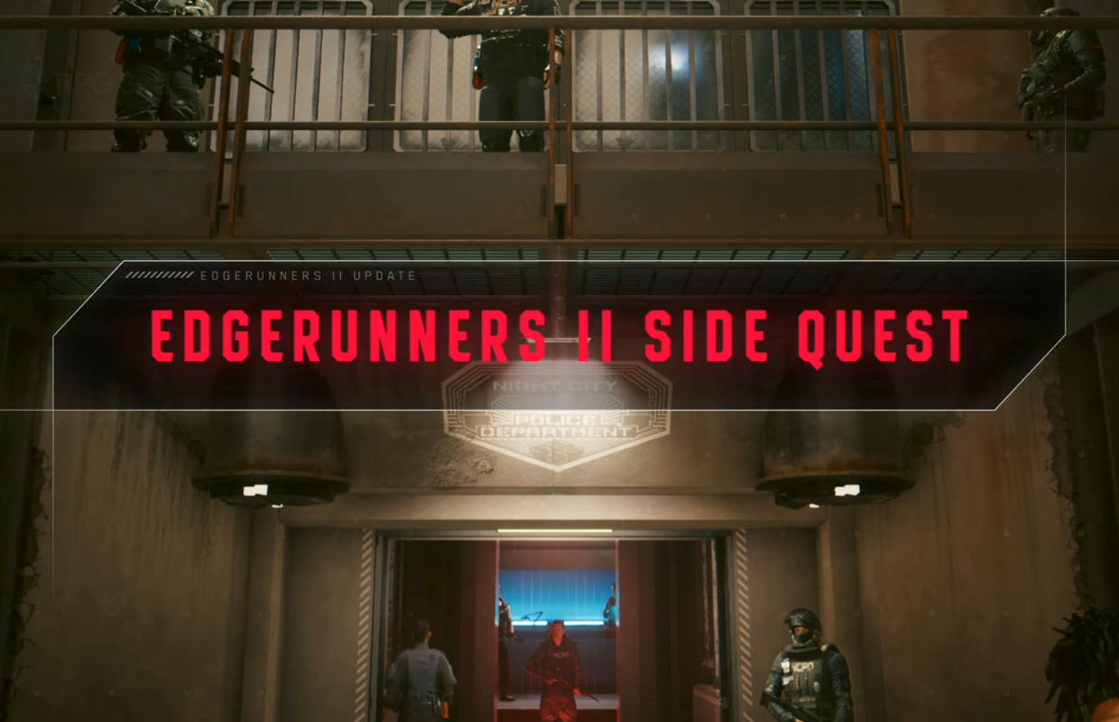 Cyberpunk 2077 Edgerunners 2 Update is now available with a new radio station, side quest, and much more