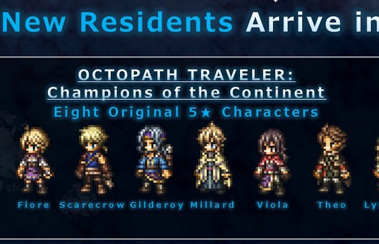 December update coming to Octopath Traveler 0 adds Wishvale residents and new Monster Arena superboss