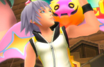 Kingdom Hearts: Melody of Memory screenshots show main menus and more characters