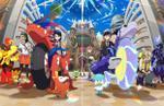 Follow the lives of four Pokemon Trainers in a new 14-minute gameplay trailer for Pokemon Scarlet and Violet