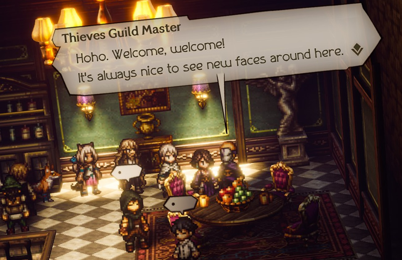 Octopath Traveler 2 secondary job guild locations - Polygon