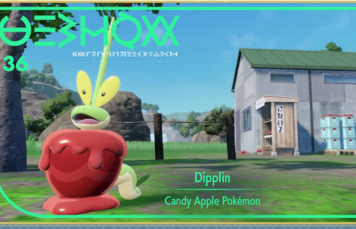 6IV Shiny Dipplin Pokemon Scarlet & Violet – EV Trained Battle Ready (Nintendo Switch)