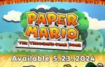 Paper Mario: The Thousand-Year Door for Nintendo Switch launches on May 23