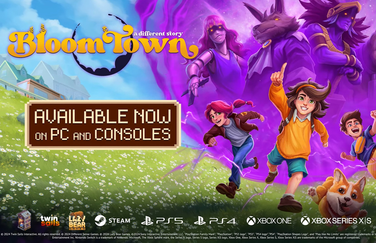 Bloomtown: A Different Story now available for consoles and PC