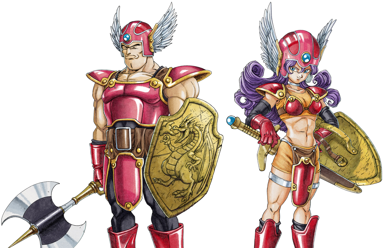 Yuji Horii talks about the costume design changes and character gender definitions in Dragon Quest III Remake