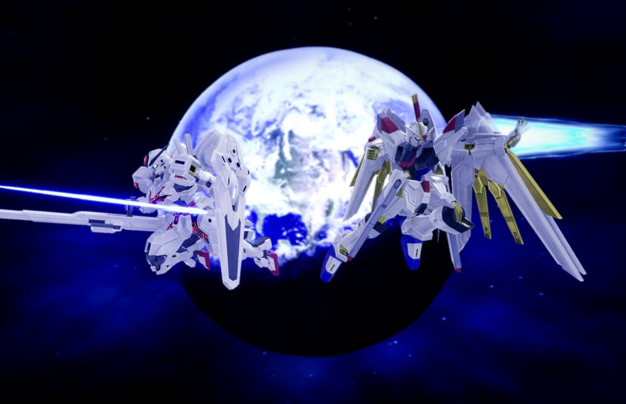 Gundam Breaker 4 update adds Mighty Strike Freedom Gundam and Gundam Calibarn ahead of in-game events