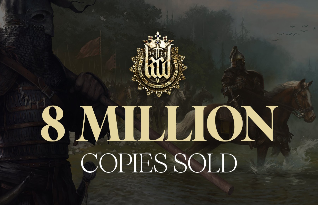 Kingdom Come: Deliverance surpasses 8 million units sold