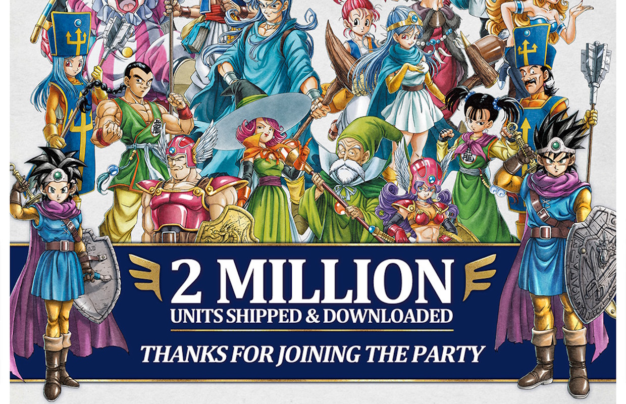 Dragon Quest III HD-2D Remake surpasses 2 million units sold