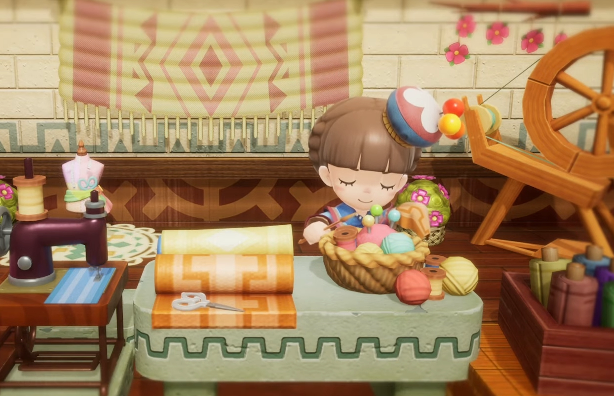 Fantasy Life i: The Girl Who Steals Time showcases the Tailor's Song "Sewing Machine" in new video