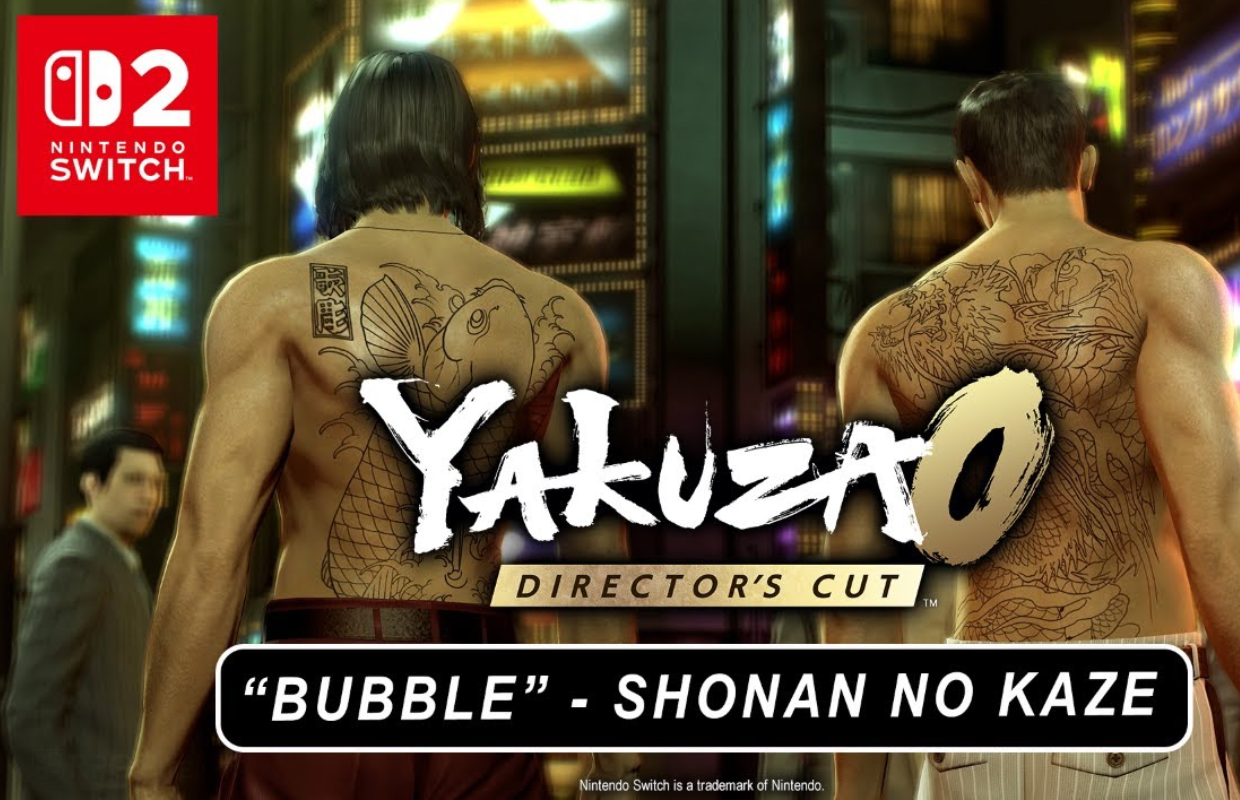 Yakuza 0 Director's Cut English voice cast revealed by Sega, theme song video featuring Bubble released