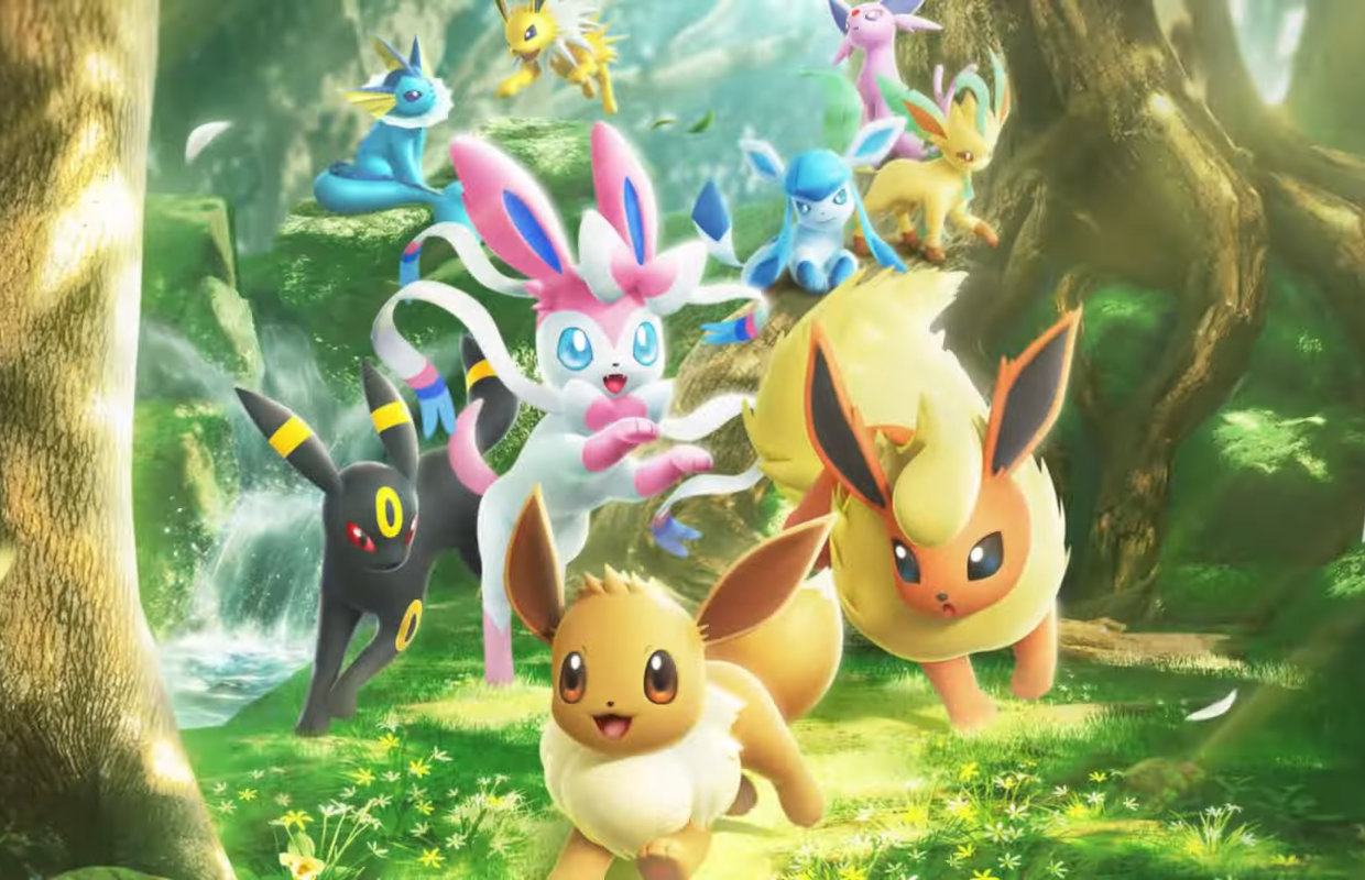 Pokemon Trading Card Game Pocket - Eevee Grove booster pack releases on June 26