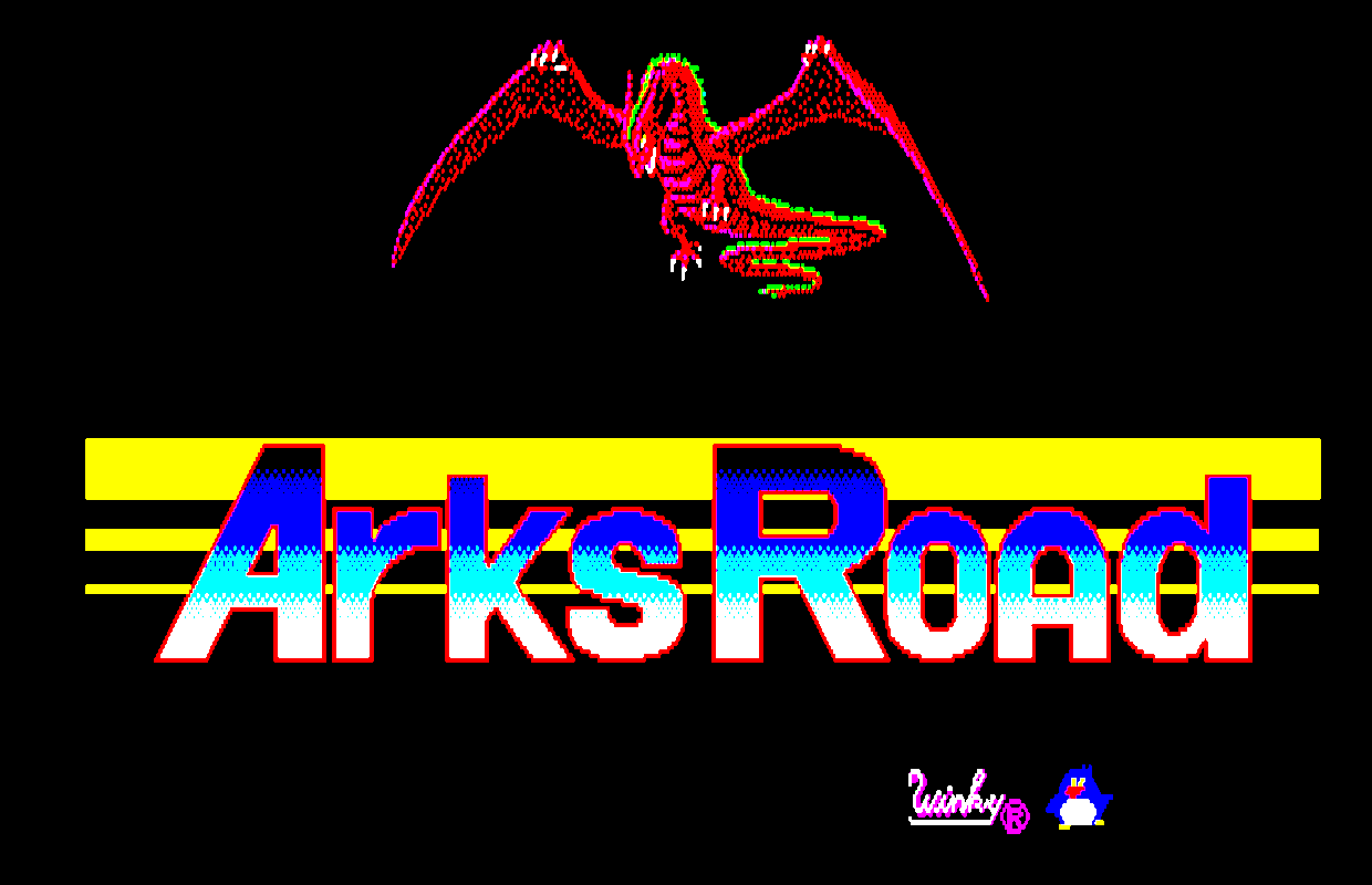 1985 PC-8801 RPG Arks Road now available for free to EGG Project PC subscribers