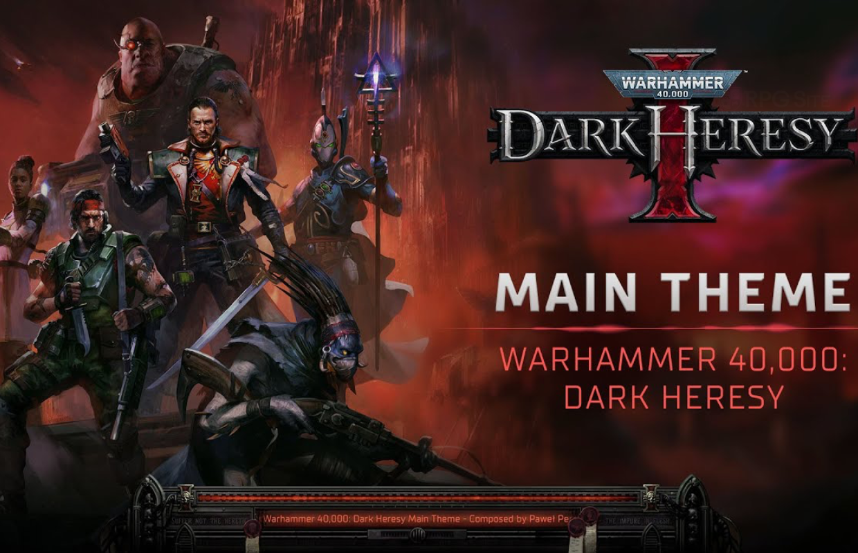 Owlcat Games releases the Warhammer 40,000: Dark Heresy main theme song composed by Paweł Perepelica