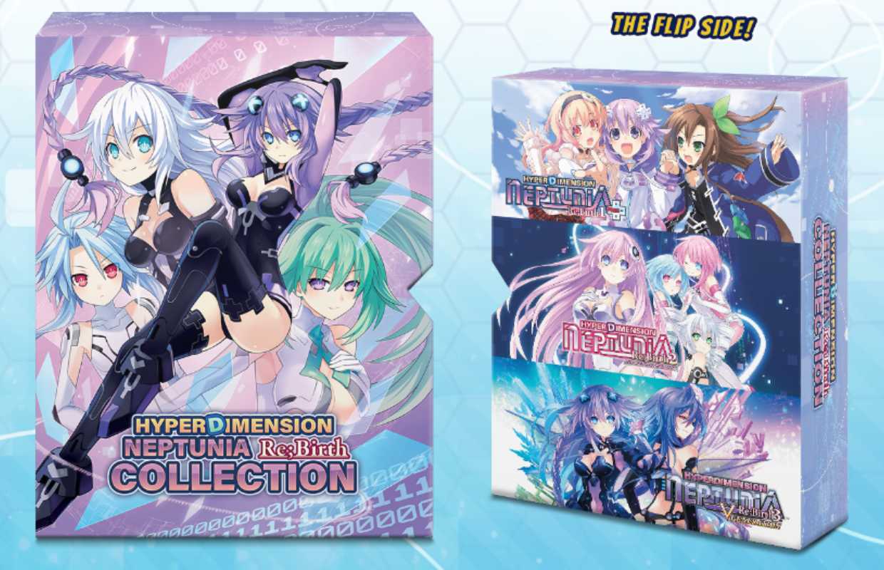 Hyperdimension Neptunia Re;Birth trilogy PS4 physical pre-orders begin August 7 with free trilogy slipcase