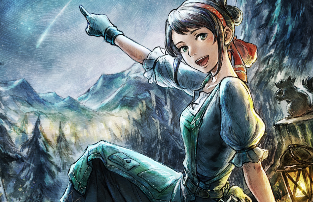Octopath Traveler 0 screenshots showcase new battle system, character creation, town-building, and first set of travelers