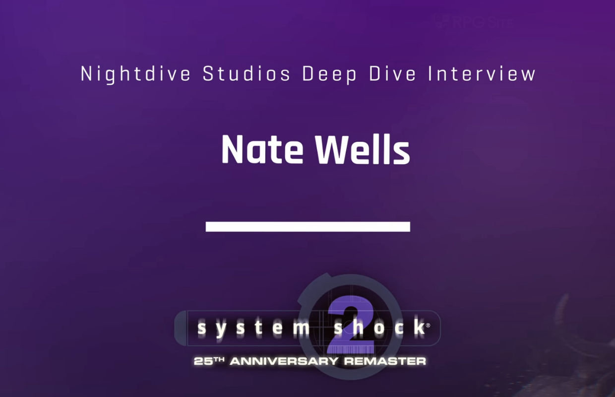 New System Shock 2 Deep Dive interview video from Nightdive features Nate Wells going over the art direction