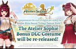Atelier Sophie 2 free DLC re-released to celebrate the Secret Trilogy Deluxe Pack pre-orders going live