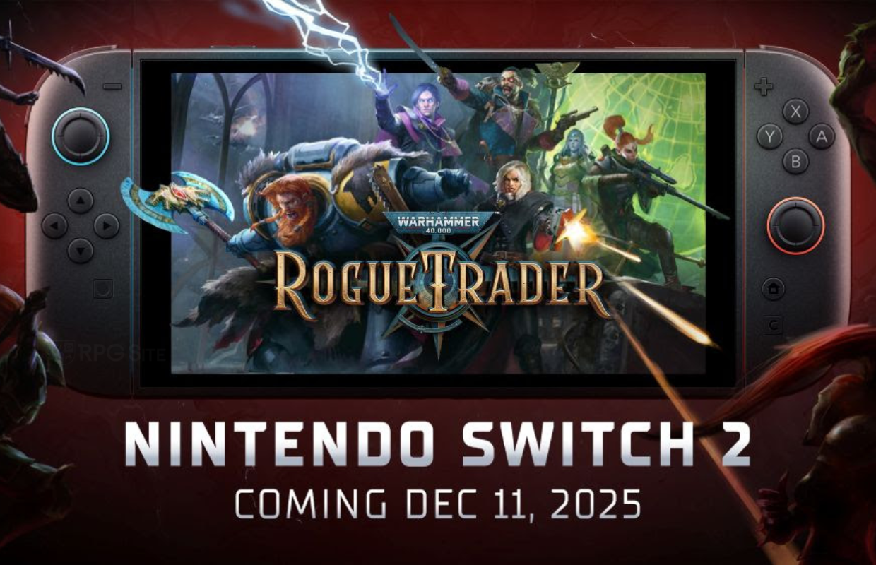 Warhammer 40,000: Rogue Trader launches December 11 for Switch 2, Dark Heresy’s Alpha launches December 16