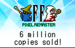 Final Fantasy Pixel Remaster Series has sold over 6 million copies worldwide, CD soundtracks announced