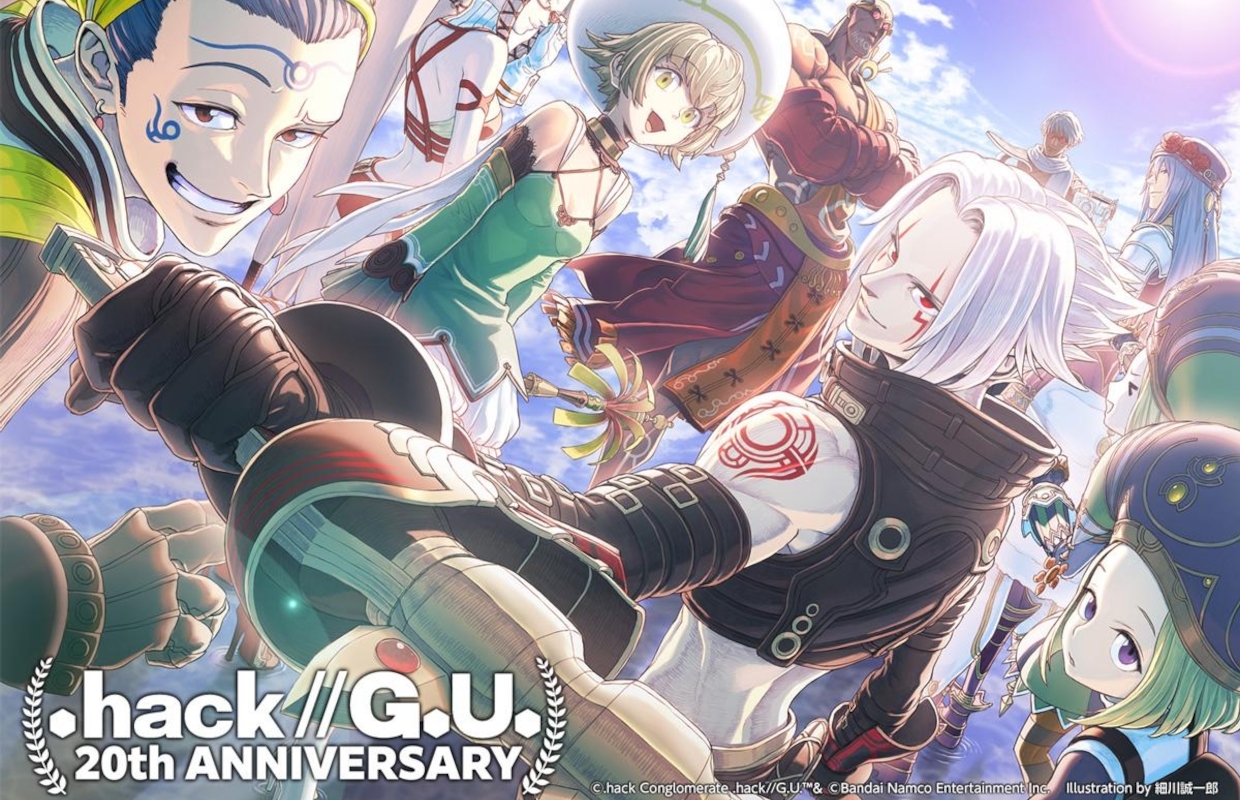 .hack//G.U. 20th anniversary gets celebrated with a new illustration and merchandise