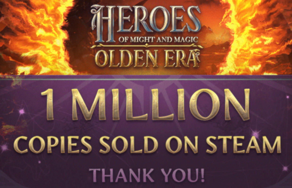 Heroes of Might and Magic: Olden Era has sold over 1 million copies on Steam, early access roadmap revealed