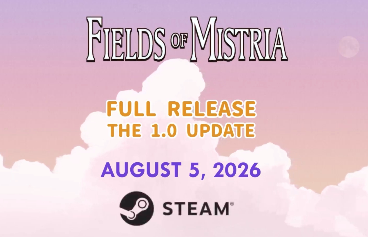 Fields of Mistria exits early access and launches on August 5 for PC Steam
