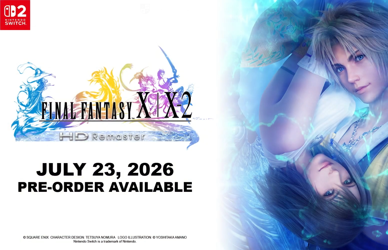 Final Fantasy X & X-2 HD Remaster launches on July 23 for Nintendo Switch 2