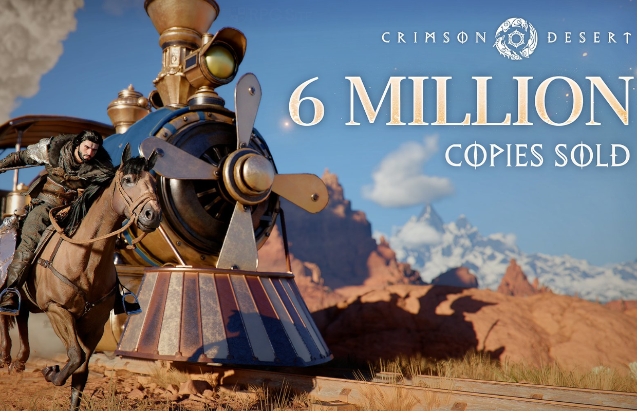 Crimson Desert has sold through over 6 million copies worldwide