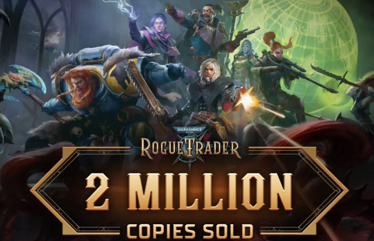Warhammer 40,000: Rogue Trader has sold more than 2 million copies worldwide