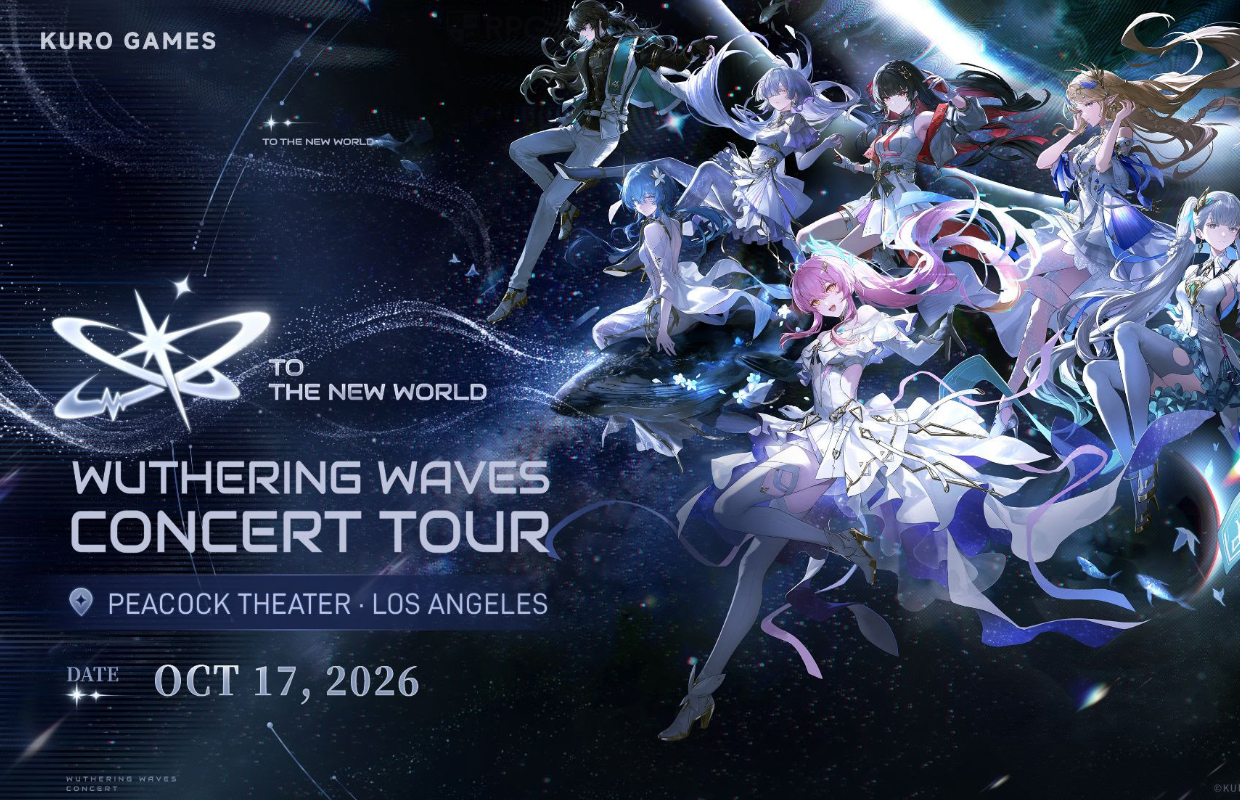 Wuthering Waves Concert Tour: To the New World Los Angeles performance tickets are now available