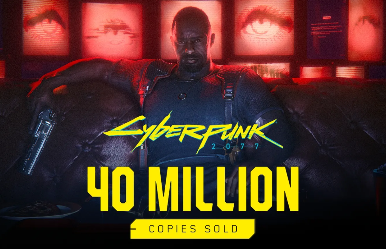 Cyberpunk 2077 has sold 40 million copies worldwide