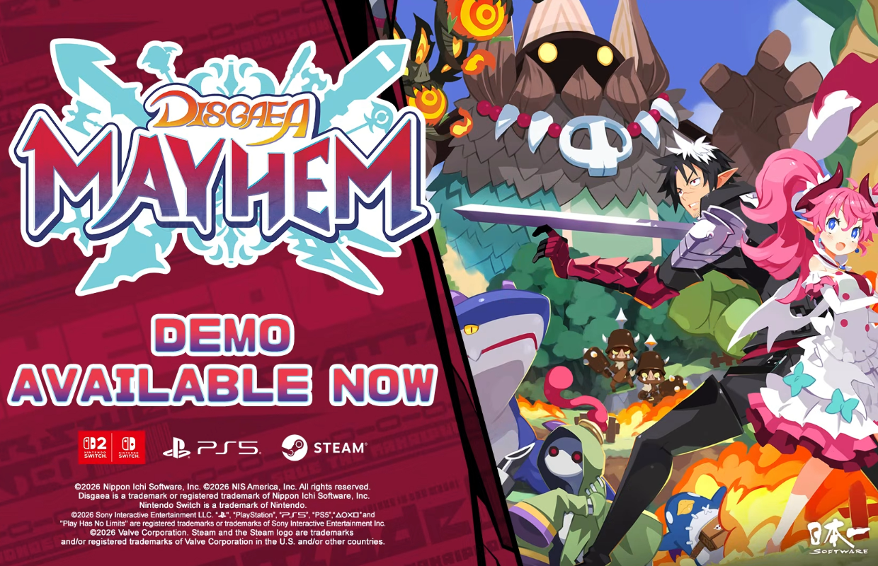 Disgaea Mayhem demo is now available on Nintendo Switch, Nintendo Switch 2, PlayStation 5, and PC Steam