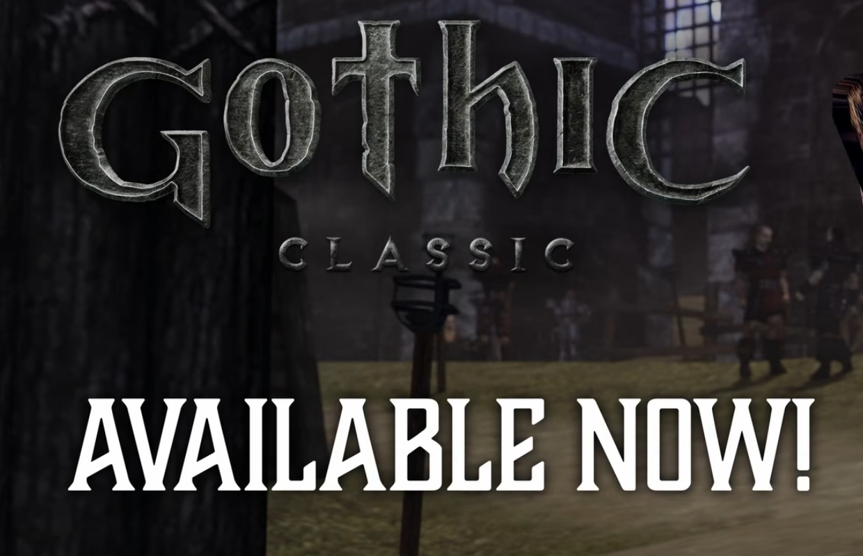 Gothic Classic is now available for PlayStation 4, PlayStation 5, Xbox One, and Xbox Series