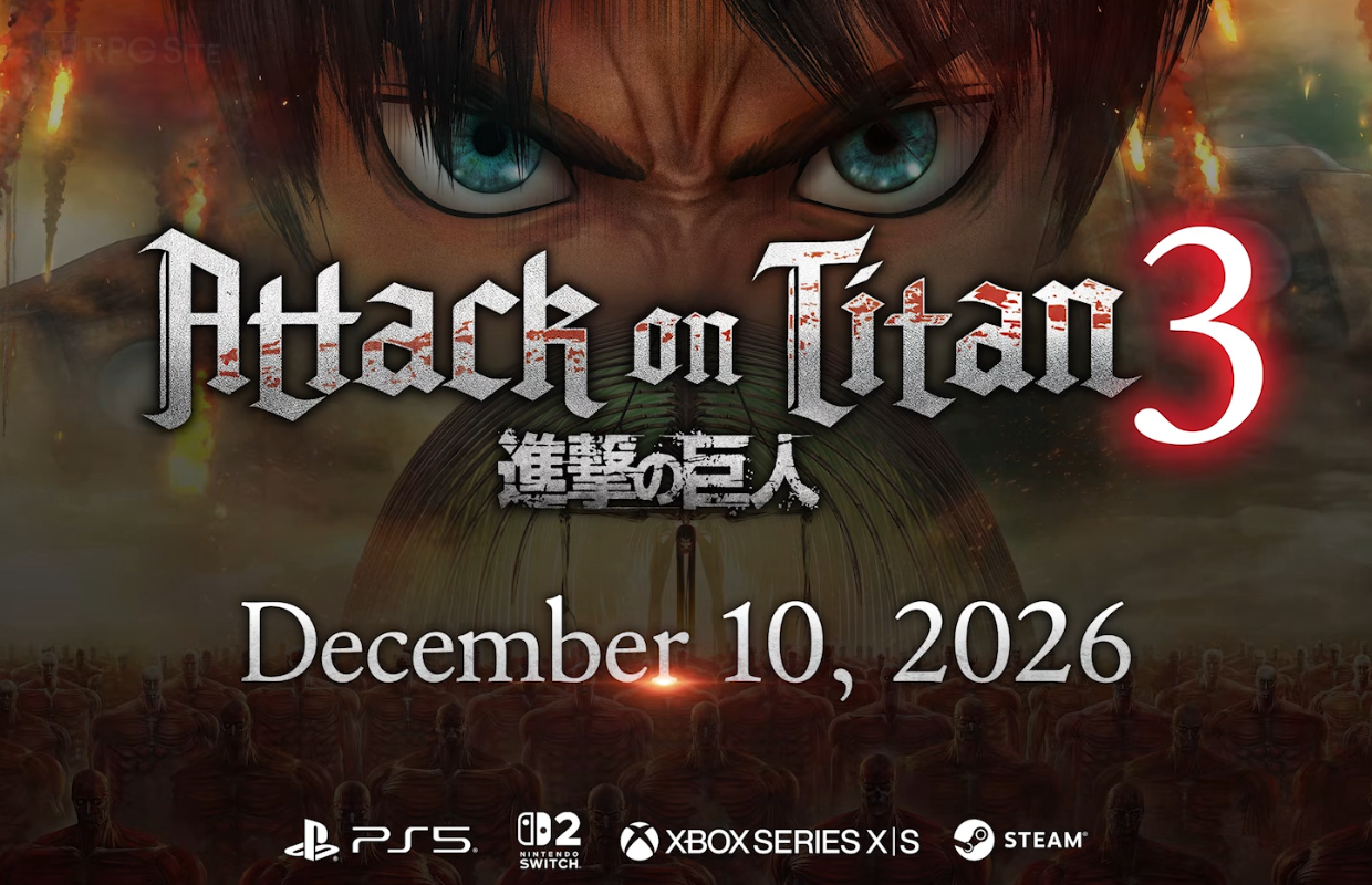Attack on Titan 3 launches on December 10 for PS5, Xbox Series, Switch 2, and Steam