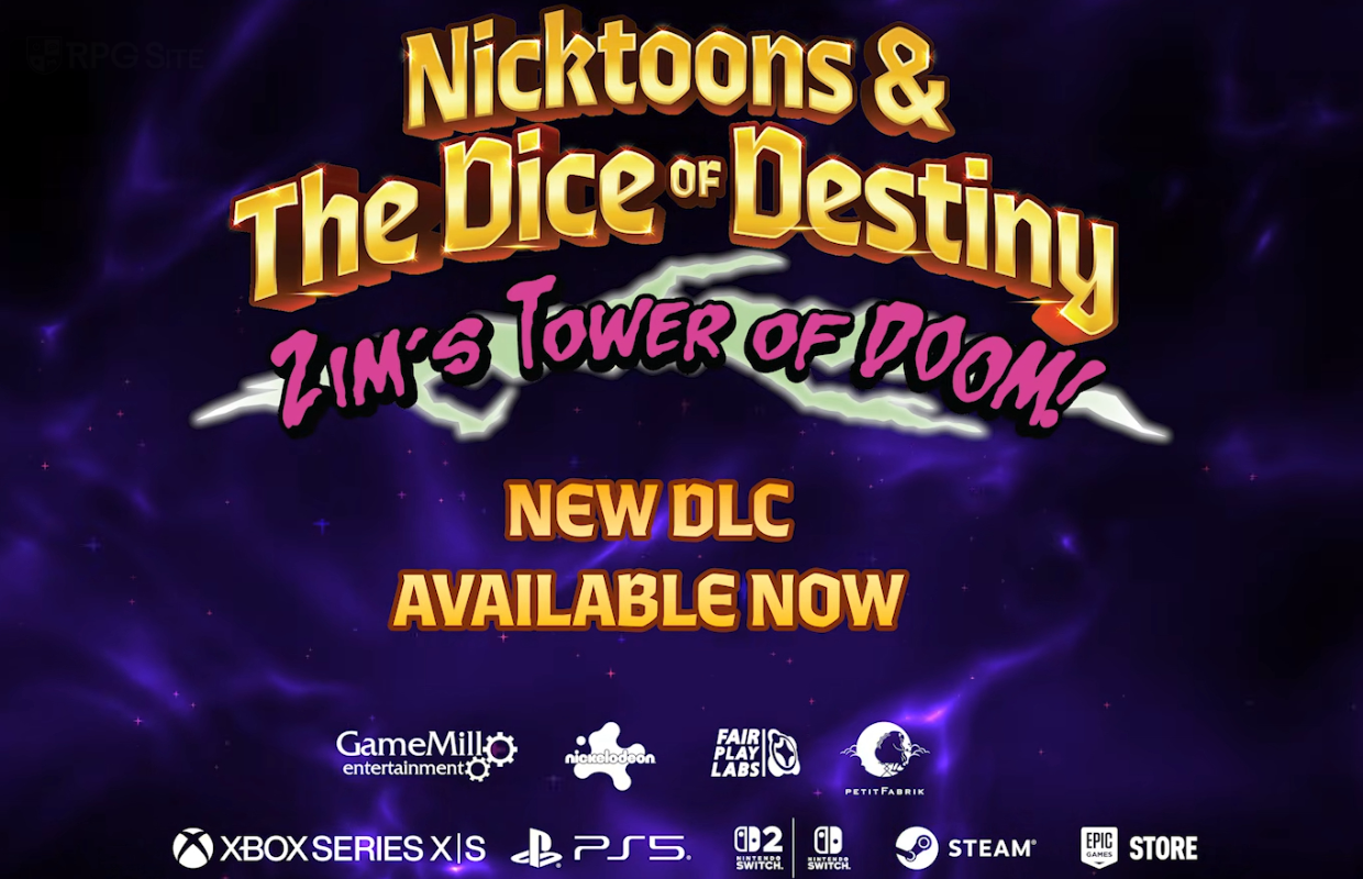 Nicktoons & The Dice of Destiny gets Zim's Tower of Doom DLC bringing in Invader Zim and new survival mode