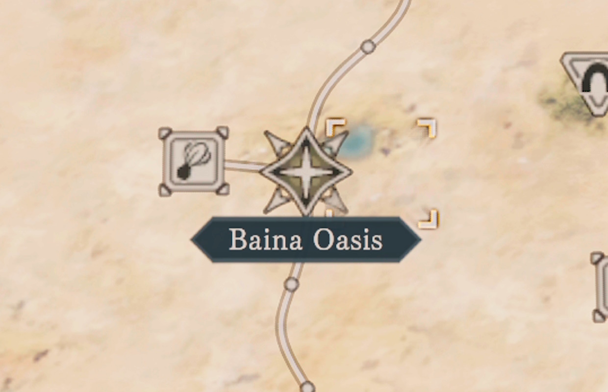 Fire Emblem: Fortune's Weave - Nysiades Desert Map
