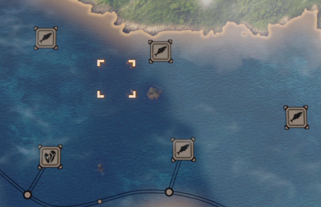 Fire Emblem: Fortune's Weave - Lir Sea Map