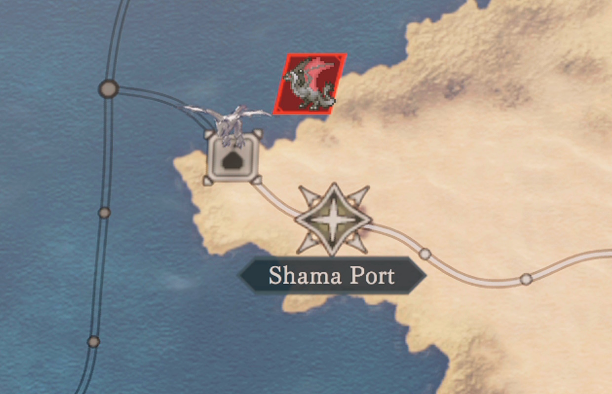 Fire Emblem: Fortune's Weave - Solomon Island Map