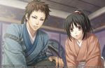Hakuoki: Kyoto Winds screenshots introduce Nagakura, Sanan, and Yamazaki