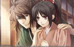 Hakuoki: Kyoto Winds screenshots introduce Sakamoto, Souma, and Iba