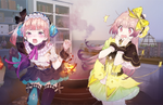 Atelier Lydie & Suelle screenshots introduce Mireille, Grace, Onett, and combination arts