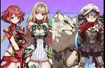 Xenoblade Chronicles 2: Pouch Items and Pouch Expansions, includes New Game Plus Blades, T-elos, Poppibuster, Shulk, Fiora, Crossette,