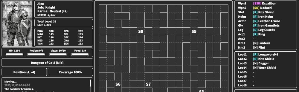 Indie dungeon exploring RPG Underdeep launches for PC via Steam in Q1 2026