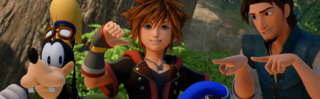 Kingdom Hearts is perfectly at home on Steam Deck