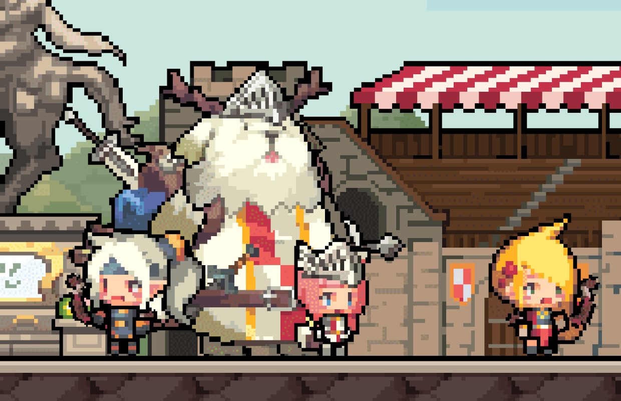 Crusaders Quest: Hero Town is now available for PC via Steam