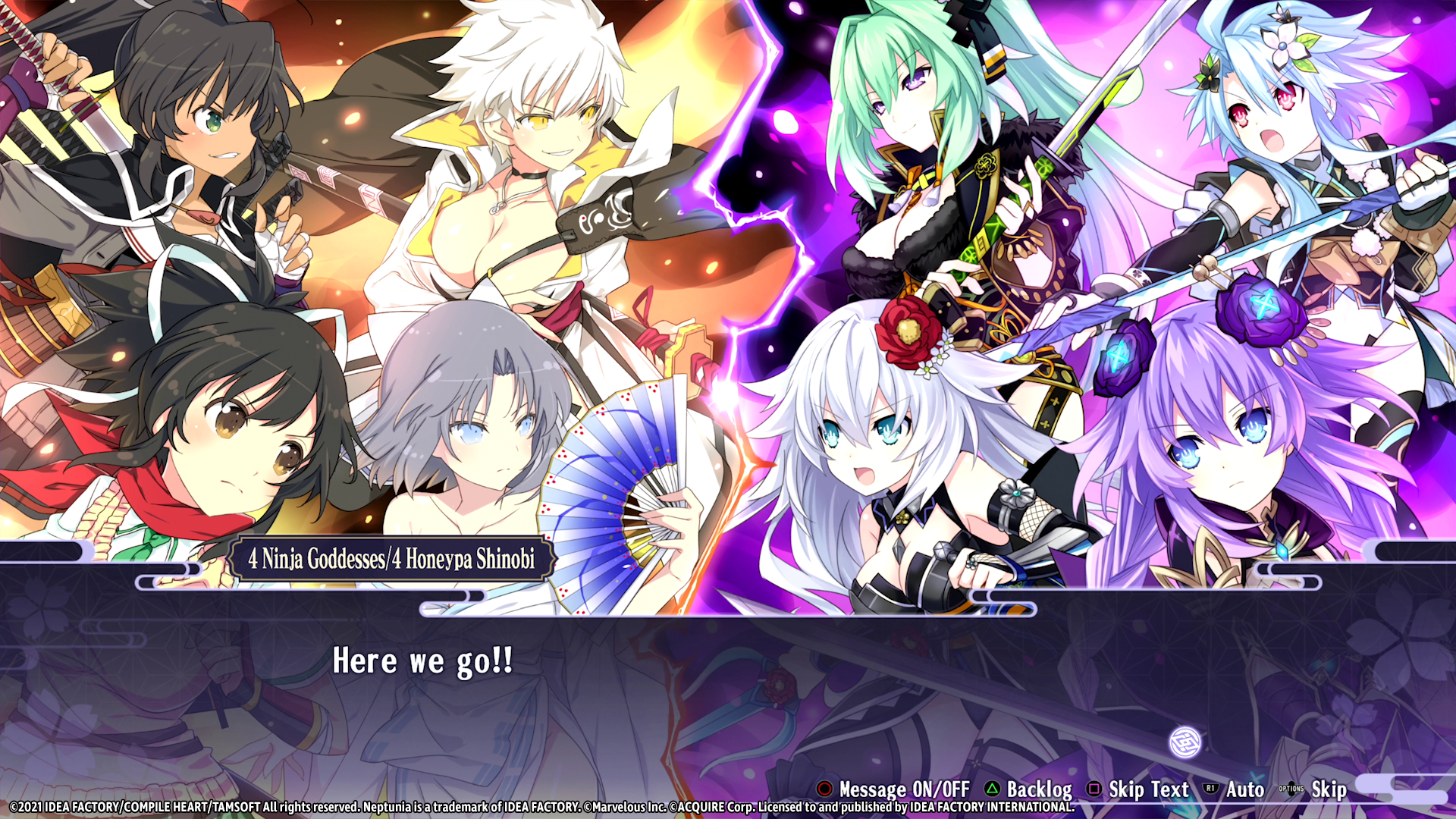 60% Neptunia x Senran Kagura: Ninja Wars on